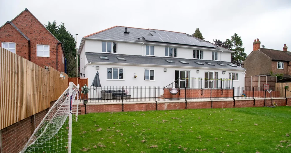 <p>Holly House children’s home</p>
